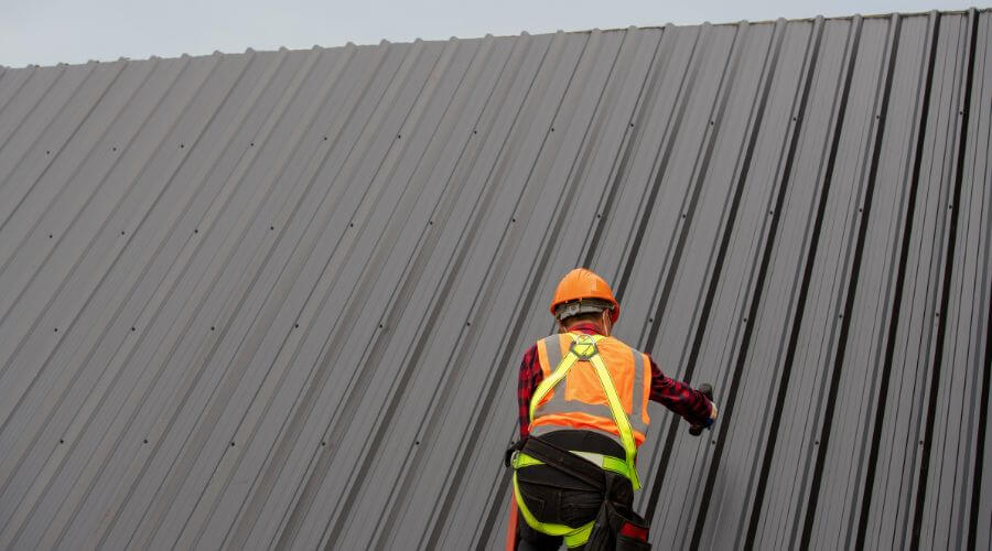 Professional metal roof installation services in Canyon Dam, CA
